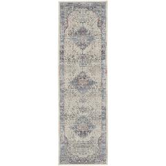 Vintage Runner Area Rug, 8' Runner