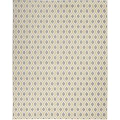 Grafix Area Rug, White, 7'10" x 9'10"