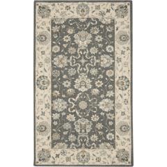 Rectangle Farmhouse Machine Made Area Rug