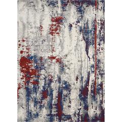 Modern Rectangle Area Rug, 8' x 11'