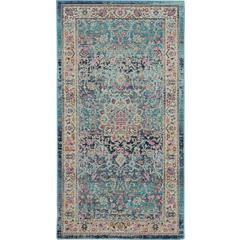 Vintage Rectangle Area Rug, 2' x 4'