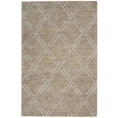 Nourison Venosa Area Rug, Taupe, 5'3" x ROUND, VSN01