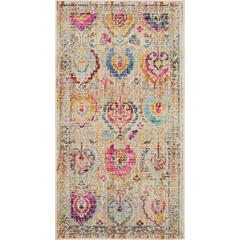 Vintage Rectangle Area Rug, 2' x 4'