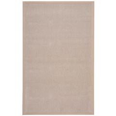 Sisal Soft Area Rug, Mushroom, 5' x 8'
