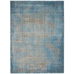 Karma Area Rug, Blue, 3'9" x 5'9"