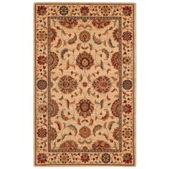 Rectangle Traditional Machine Made Area Rug