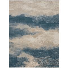 Modern Rectangle Area Rug, 8' x 11'