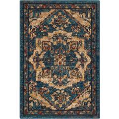 Nourison 2020 Area Rug, Teal, 2'6" x 4'2"