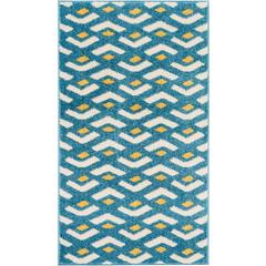 Nourison Harper Blue Kids Area Rug