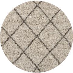 Brisbane Area Rug, Cream, 5' x ROUND