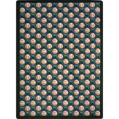 Games People Play Bases Loaded 5'4" x 7'8" Area Rug in Color Spring Training
