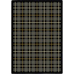 Kaleidoscope Bit O' Scotch 5'4" x 7'8" Area Rug in Color Flannel Gray