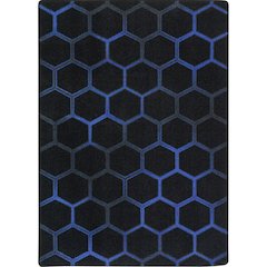 Kid Essentials Breakout 5'4" x 7'8" Area Rug in Color Sapphire