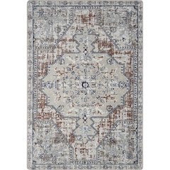 Canyon Tapestry 5'4" x 7'8" Area Rug in Color Terracotta