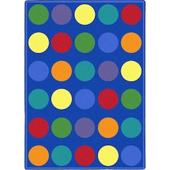 Kid Essentials Choose A Color 10'9" x 13'2" Area Rug in Color Multi