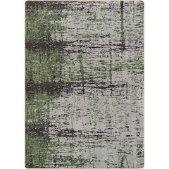 Kid Essentials Coastal Canvas 5'4" x 7'8" Area Rug in Color Spanish Moss