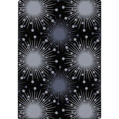Kaleidoscope Cosmopolitan 7'8" x 10'9" Area Rug in Color Silver
