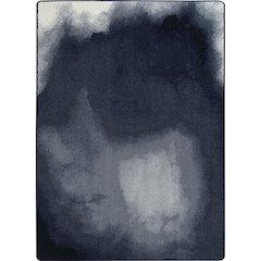 WorkSpace Deep End 5'4" x 7'8" Area Rug in Color Blue