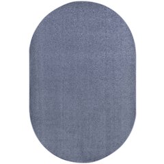 Kid Essentials Endurance 12' x 7'6" Oval Area Rug in Color Glacier Blue