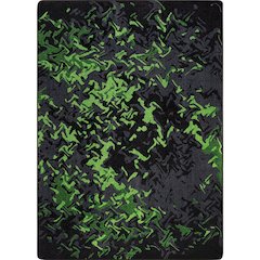 Kid Essentials Eruption 5'4" x 7'8" Area Rug in Color Emerald
