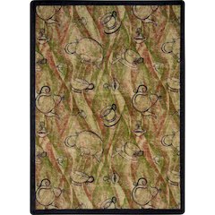 Kaleidoscope Fresh Brew 5'4" x 7'8" Area Rug in Color Hazelnut