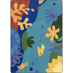 Just Pretend 7'8" x 10'9" Area Rug in Color Multi