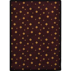 Any Day Matinee Milky Way 5'4" x 7'8" Area Rug in Color Burgundy