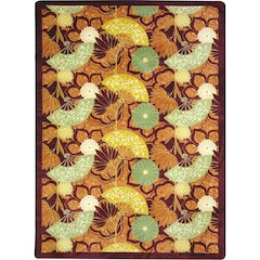 Kaleidoscope Pacific Rim 5'4" x 7'8" Area Rug in Color Rust