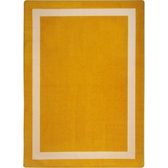 Kid Essentials Portrait 5'4" x 7'8" Area Rug in Color Goldenrod
