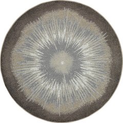 Kid Essentials Rare Earth 7'7" Round Area Rug in Color Woodland