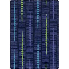 Kid Essentials Recoil 5'4" x 7'8" Area Rug in Color Violet