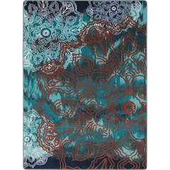 First Take Romani 5'4" x 7'8" Area Rug in Color Riviera