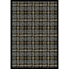 Games People Play Saint Andrews 5'4" x 7'8" Area Rug in Color Flannel Gray