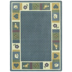 Kid Essentials Seeing Spots 5'4" x 7'8" Area Rug in Color Soft