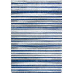 Claremont Kids Between the Lines 7'8" x 10'9" Area Rug in Color Blue Skies