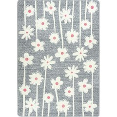 Claremont Kids Big Blooms 7'8" x 10'9" Area Rug in Color Cloudy