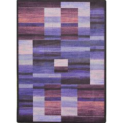 Kid Essentials Boomblox 7'8" x 10'9" Area Rug in Color Purple