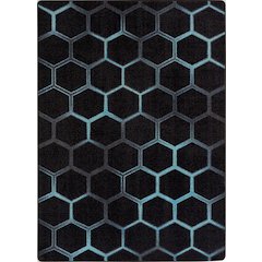 Kid Essentials Breakout 7'8" x 10'9" Area Rug in Color Teal
