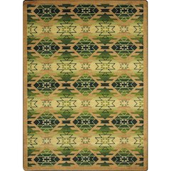 Kaleidoscope Canyon Ridge 7'8" x 10'9" Area Rug in Color Cactus