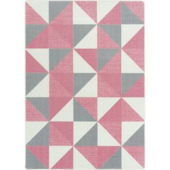 Claremont Kids Cartwheel 7'8" x 10'9" Area Rug in Color Blush