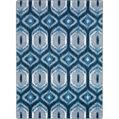 First Take Chelsea 7'8" x 10'9" Area Rug in Color Peacock