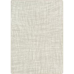 Impressions Crisscross 7'8" x 10'9" Area Rug in Color Dove