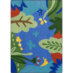 Curious World 10'9" x 13'2" Area Rug in Color Multi