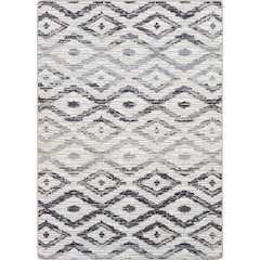 Diamond Oasis 7'8" x 10'9" Area Rug in Color Twilight