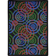 Kid Essentials Dottie 7'8" x 10'9" Area Rug in Color Colors