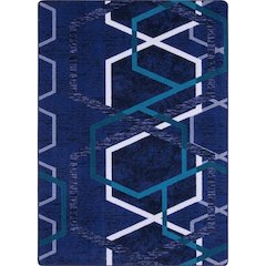 First Take Double Helix 7'8" x 10'9" Area Rug in Color Violet