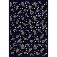 Games People Play Fitness Zone 7'8" x 10'9" Area Rug in Color Navy