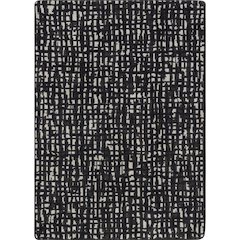WorkSpace Fool's Gold 7'8" x 10'9" Area Rug in Color Onyx