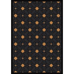 Any Day Matinee Fort Wood 7'8" x 10'9" Area Rug in Color Black
