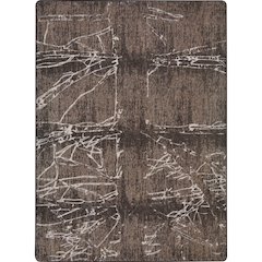 First Take Fractured 7'8" x 10'9" Area Rug in Color Umber